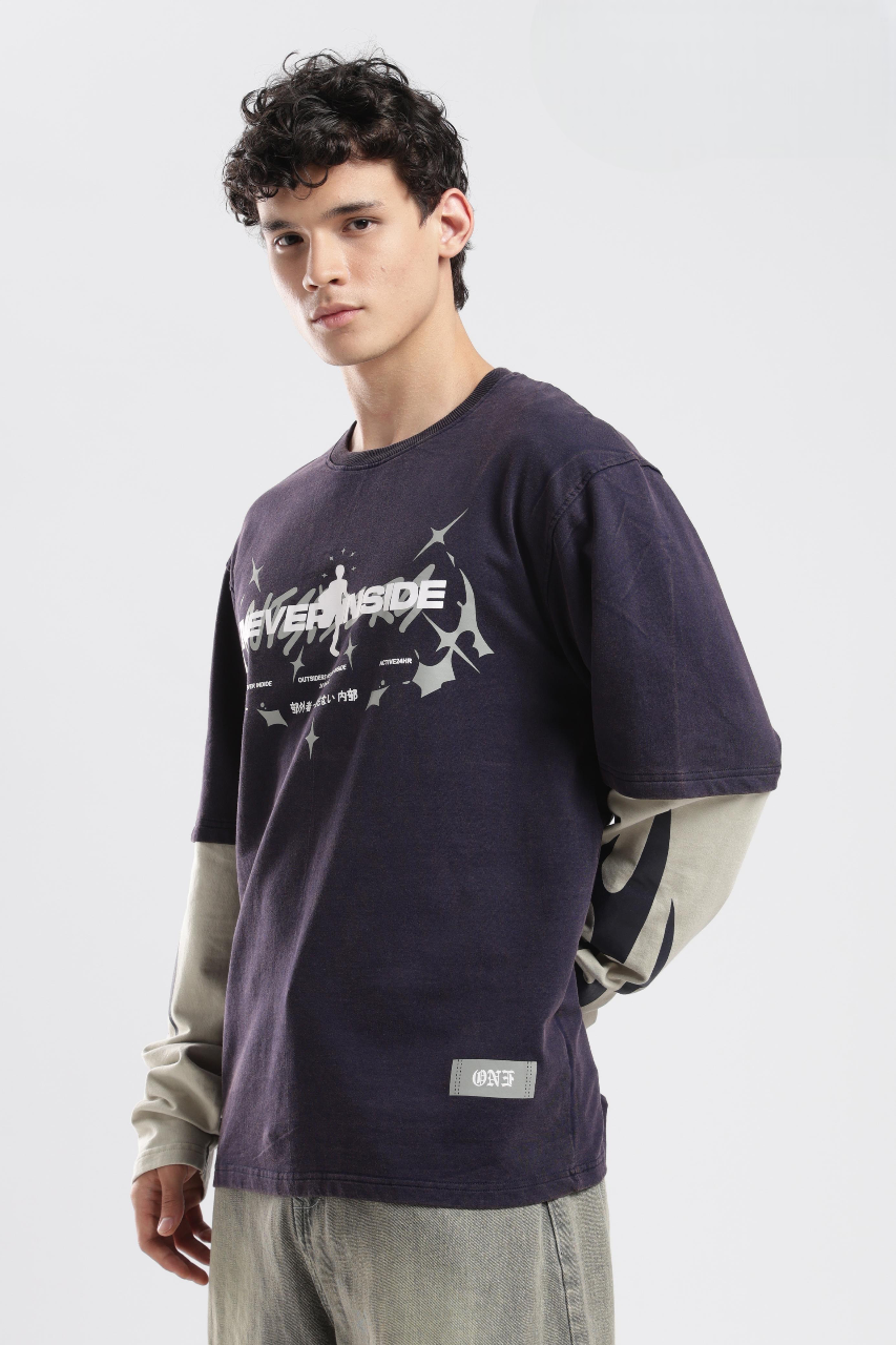 NEVER INSIDE DOCTOR SLEEVE TEE