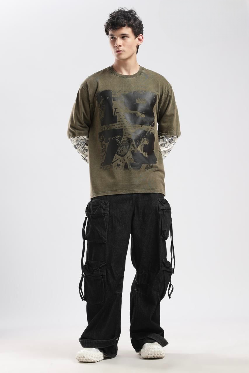 RIFT 93 LAYERED DOCTOR SLEEVE TEE