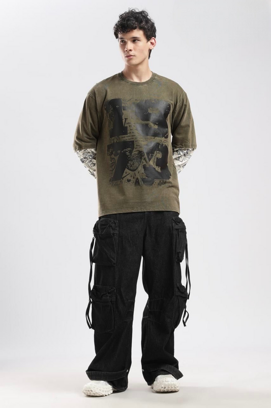 RIFT 93 LAYERED DOCTOR SLEEVE TEE