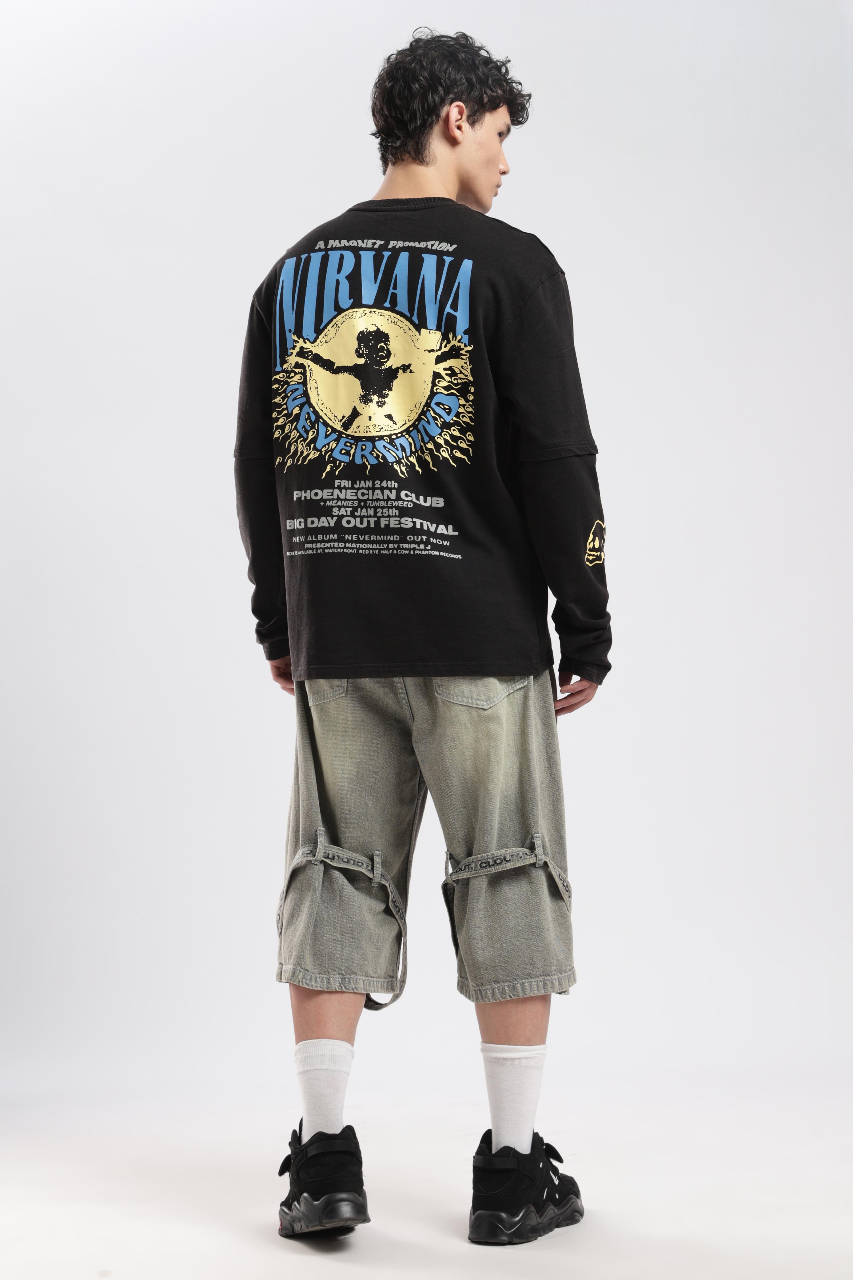 GRUNGE REVIVAL DOCTOR SLEEVE TEE